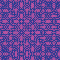 Abstract geometric textile floral pattern background, luxury pattern, stylish vector texture