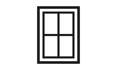 Window Logo Template Vector