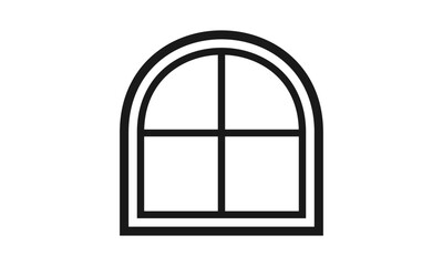 Window Logo Template Vector