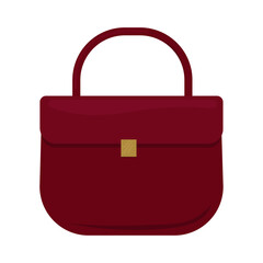 Lady bag design. Bordo vector illustration