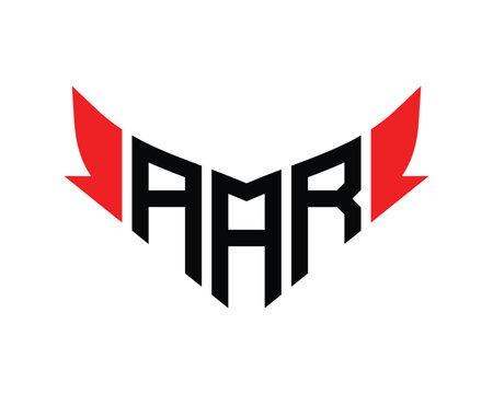 AAR letter logo design.