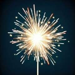 Burning  glowing, sparkler, fireworks