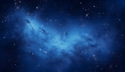 Fototapeta na wymiar blue nebula galaxy wallpaper background