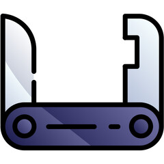 swiss army knife vector .svg