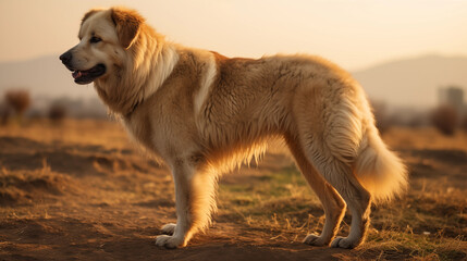Central Asian Shepherd Dog (AKA Alabay, Alabai, Boribasar, Tobet, Chuponi, Volkodav), AI Generated - 688681186