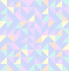 Fototapeta premium A simple geometric art poster with a simple shape and figure in pastel colors. Abstract scandinavian style.
