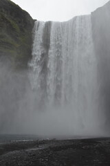 Islanda cascata skogafoss