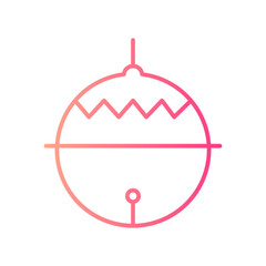 Obraz premium ball gradient icon