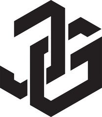 JG modern logo