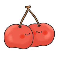 Cherry cartoon