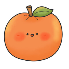 Orange cartoon