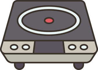Fototapeta premium stove icon