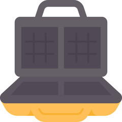 Obraz premium waffle icon