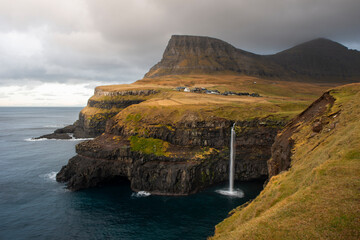 Gasadalur village, Faroe Island