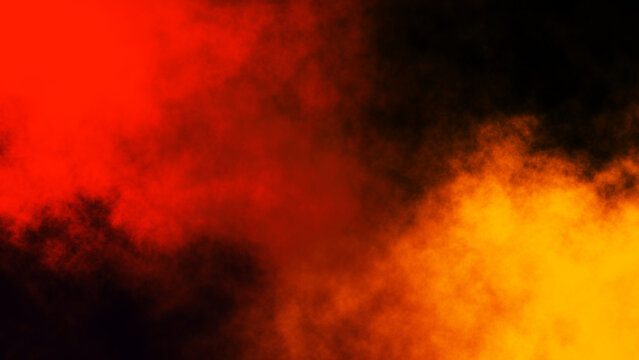 red smoke on black background.horror sky background fantasy style	