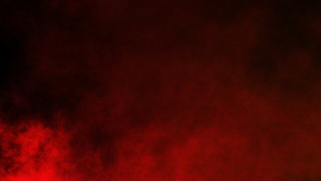 red smoke on black background.horror sky background fantasy style	