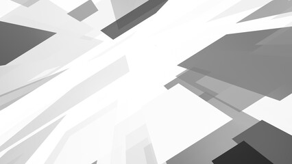abstract grey and white tech geomatic corporate design background.