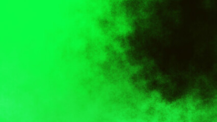 Obraz na płótnie Canvas Green Fog or smoke.mist or smog background.