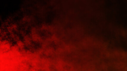 red smoke on black background.horror sky background fantasy style