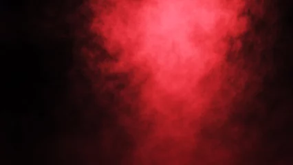 Fotobehang red smoke background.horror sky background fantasy style © othersidevision