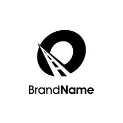 Minimalist Initial O Way Logo