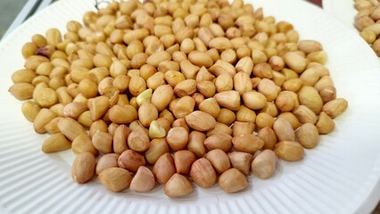 various nuts and seeds for healthy food samples