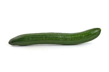 Long Cucumber, isolated on white background.