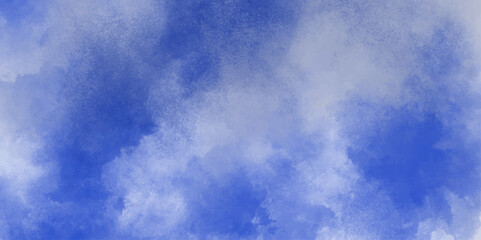 Abstract watercolor background texture .Blurry and cloudy light blue sky background with clouds.classic hand painted Blue watercolor background for painted paper textured canvas ,vintage design..