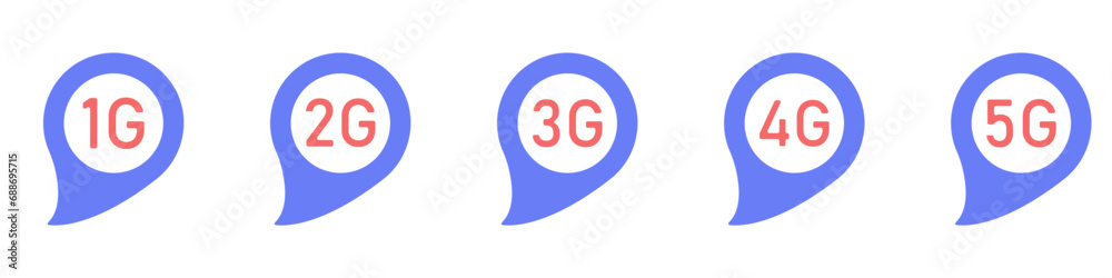Poster wifi speed vector icon set. set of internet speed icons around the world. wi-fi symbol. internet cov