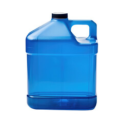 blue plastic gallon isolated on transparent background Remove png, Clipping Path, pen tool