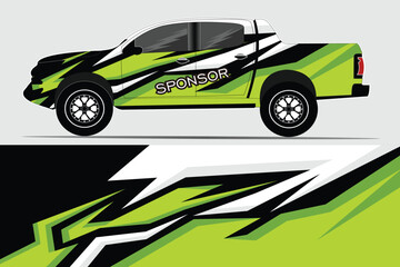 Abstract background racing car wrap graphics for vinyl wraps and stickers, trucks, buses many more