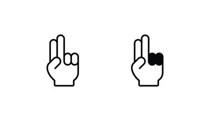 Appeal icon design with white background stock illustration