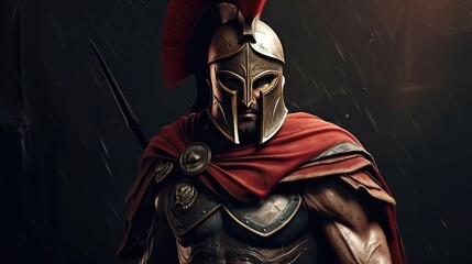 Spartan warrior