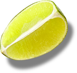 Limes are a citrus fruit often used to accent flavors in foods.