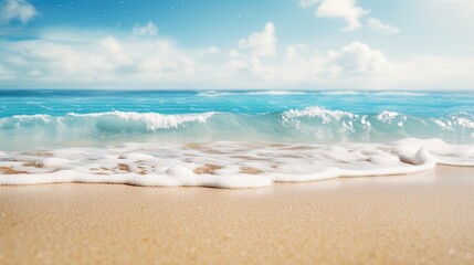 Fototapeta na wymiar Ocean landscape on a sunny day.