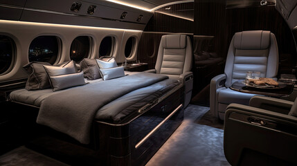 Luxurious Jet Bedroom Suite Lavish Finishes Personalized Amenities Total Comfort