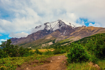 Torres del Paine National Park trek in Patagonia Chile