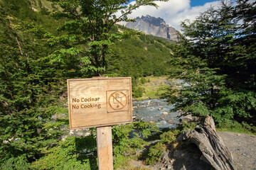 Torres del Paine National Park trek in Patagonia Chile