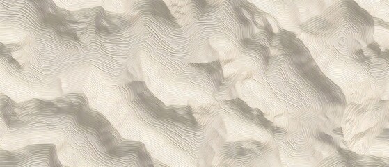 abstract terrain map contours illustration relief. abstract terrain hiker map background. - obrazy, fototapety, plakaty