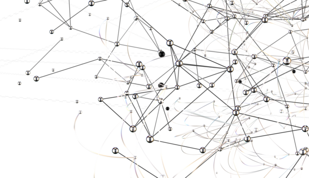 Concept of AI technology, Motion of digital data flow. - Powered by Adobe