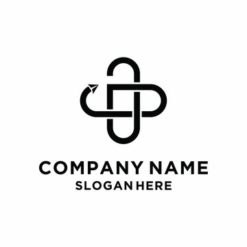  Logistics logo template vector icon illustration design - Vector signs and symbols.