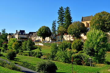 Fototapeta na wymiar Saint Genies; France - october 7 2023 : the old village