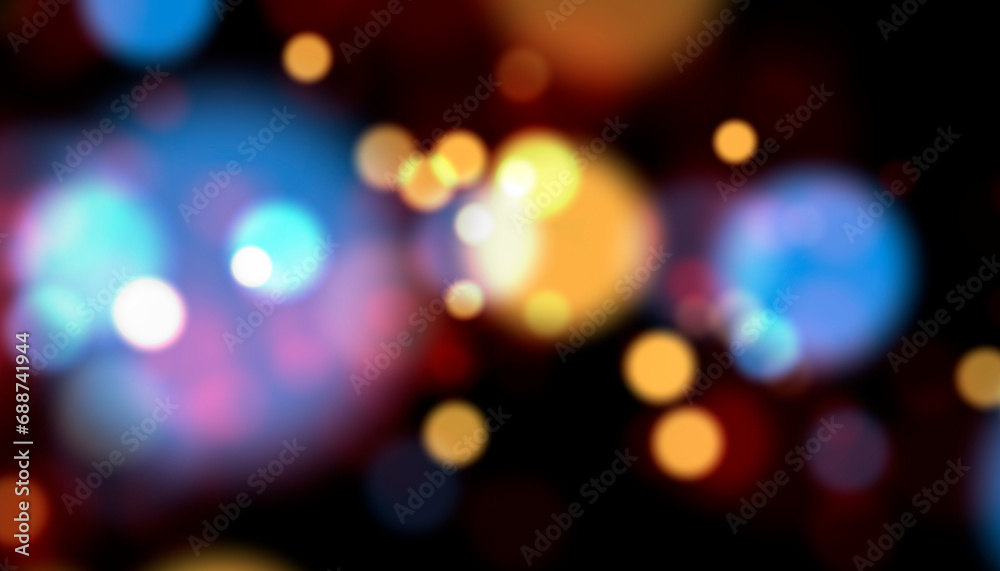 Canvas Prints abstract festive background made of blurred particles. bokeh background