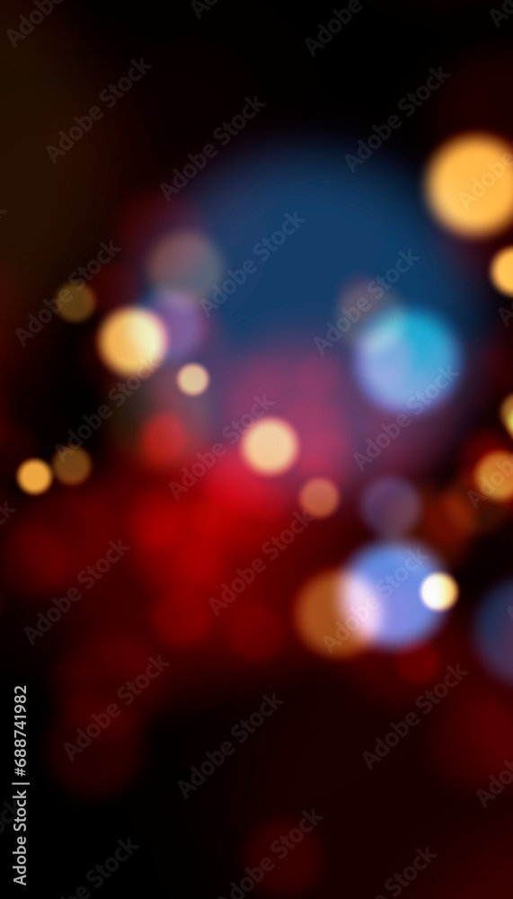 Wall mural abstract festive background made of blurred particles. bokeh background