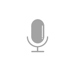 microphone icon illustration