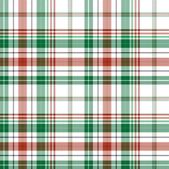 Christmas Plaids Digital Papers, traditional Checks Tartan Papers, Holiday Digital Scrapbooking , Red and Green Merry Pattern