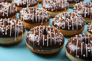 Chocolate Cake Donuts 