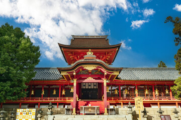 Fototapeta premium 京都 石清水八幡宮 楼門