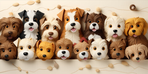 Obraz premium Hunde