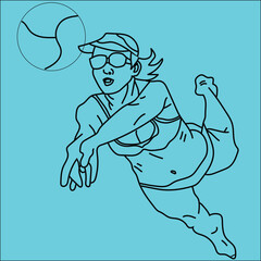 Vector Vollet Boll Art lllustrator